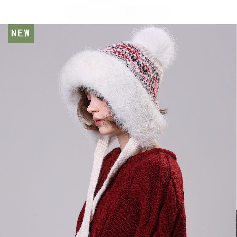 Winter Trapper Hat - Cappello Invernale da Donna in Maglia