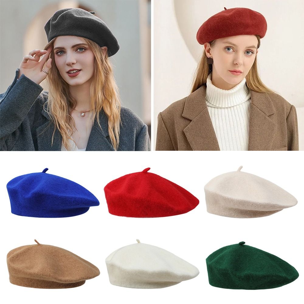 Beret French Wool - Nuovo berretto uniforme Unisex uomo donna