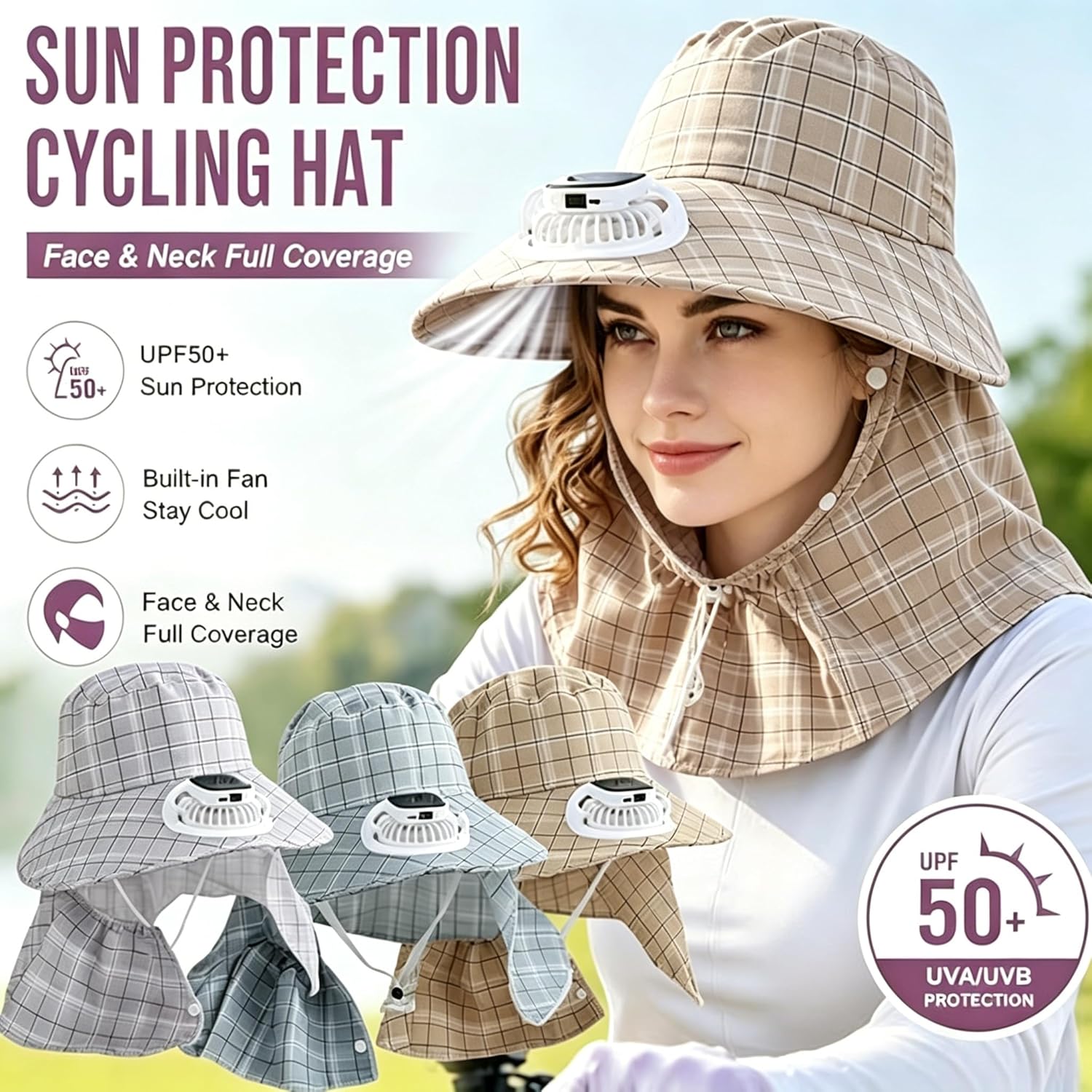 Cappello con Ventilatore Solar - Visor Sun Hat recensione e prezzo